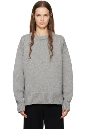 The Row Gray Ophelia Sweater