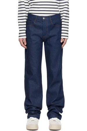 Ami Blue Straight-Fit Jeans