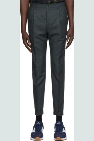 Paul Smith Navy Check Trousers