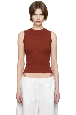 Flore Flore Red Esmé Tank Top