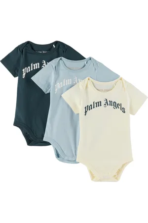 Palm Angels Three-Pack Baby Multicolor Logo Bodysuits