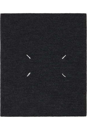 Maison Margiela Gray Merino Wool Neck Warmer