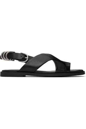 RAG&BONE Gia Leather Crossover Sandals