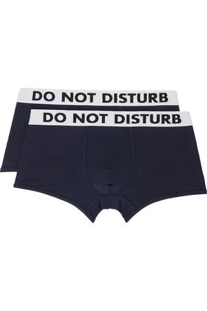 Moschino Two-Pack Navy Trunk Boxer Briefs