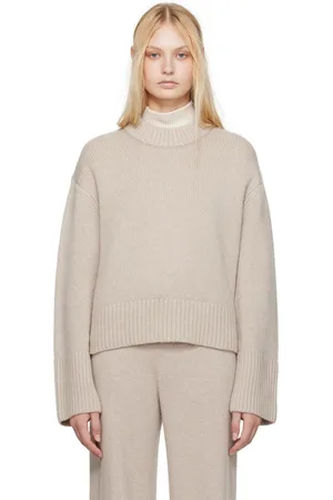 Lisa Yang Taupe Sony Sweater