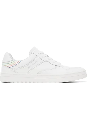 Paul Smith White Leather Liston Sneakers