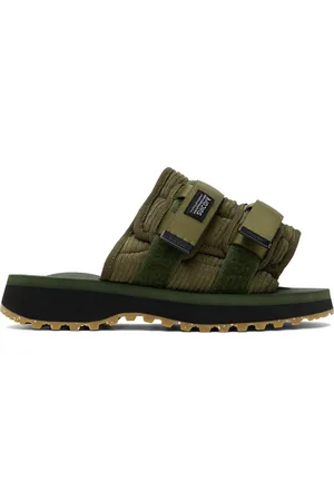 SUICOKE Khaki MOTO-SHELLab Sandals