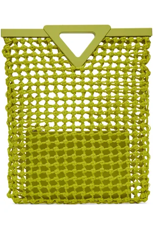 Bottega Veneta Green Point Top Handle Bag