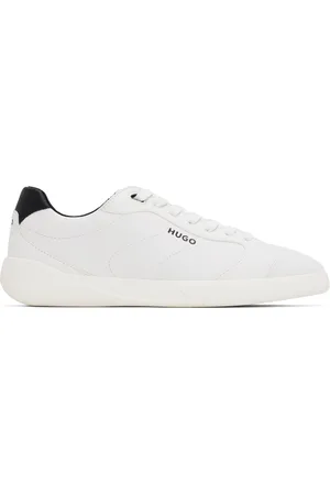 HUGO BOSS White Cupsole Sneakers