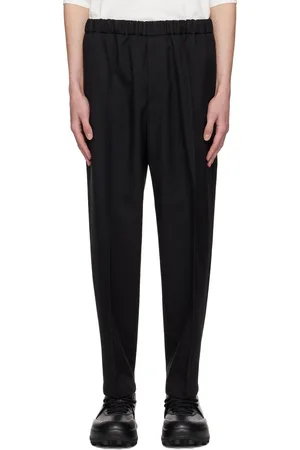 Jil Sander Black Tapered Trousers