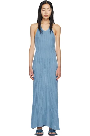 Holzweiler Blue Freda Maxi Dress