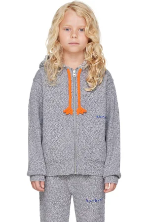 Burberry Kids Gray Duck Hoodie