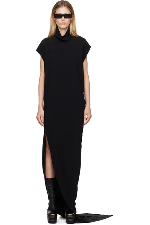 Rick Owens Black Porterville Edfu T Maxi Dress