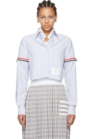 Thom Browne Blue Armband Shirt