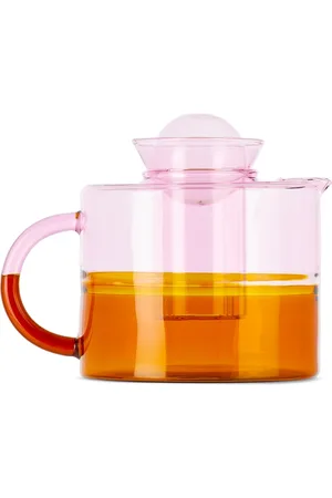 Fazeek Pink & Orange Two Tone Teapot