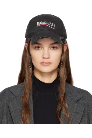 Balenciaga Black Up Political Cap