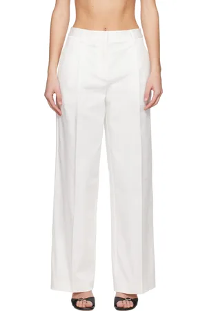 MATTEAU White Summer Chino Trousers