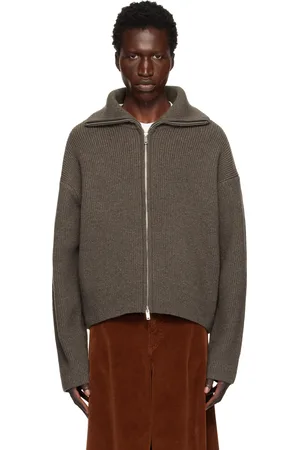 STUDIO NICHOLSON Brown Sandos Knit Sweater