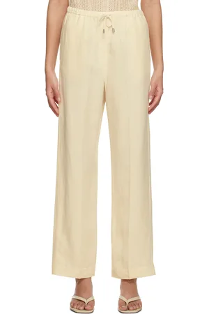 Totême Off-White Drawstring Lounge Pants