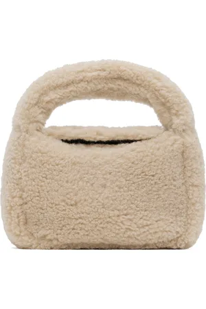Stand Studio Beige Minnie Faux-Fur Bag