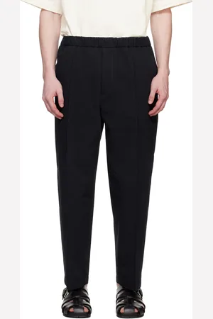 Jil Sander Navy Tapered Trousers