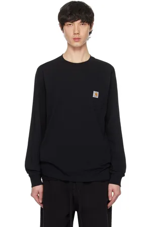 Carhartt Black Long Sleeve Pocket T-shirt
