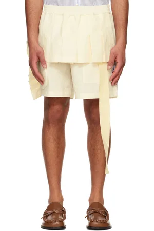 WALTER VAN BEIRENDONCK Off-White Ringling Shorts