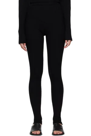Totême Black High-Rise Leggings