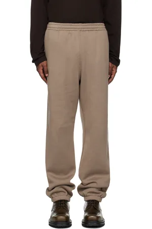 Auralee Brown Smooth Soft Sweatpants