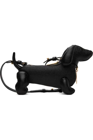 Thom Browne Black Mini Hector Bag