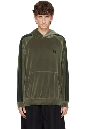 Pins & Needles Khaki Track Hoodie