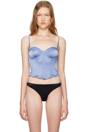 FLEUR DU MAL Blue Hamptons Corset