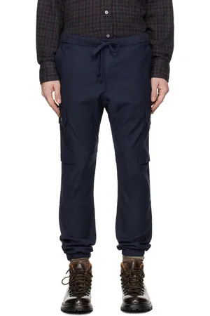 Beams Navy Gym Cargo Pants