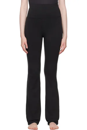 SKIMS Black Outdoor Bootcut Lounge Pants