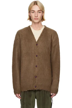 Pins & Needles Brown EP Mohair Cardigan