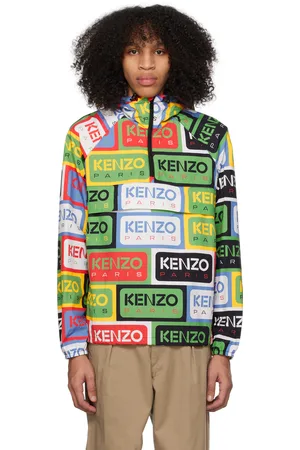 Kenzo Multicolor Paris Labels Jacket