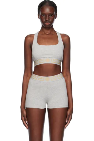 VERSACE Gray Topeka Bra
