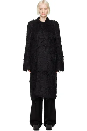 Rick Owens Black Porterville Metro Coat