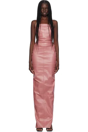 Rick Owens Pink Porterville Bustier Gown