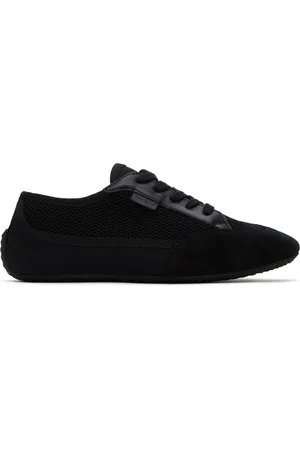 The Row Black Bonnie Sneakers