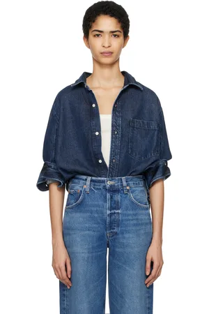 Citizens of Humanity Blue Kayla Denim Shirt