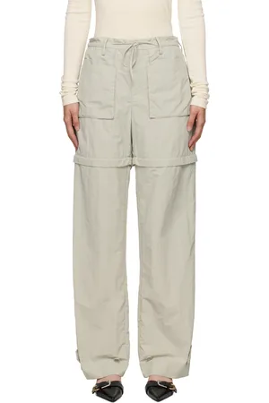 Helmut Lang Gray Convertible Utility Trousers