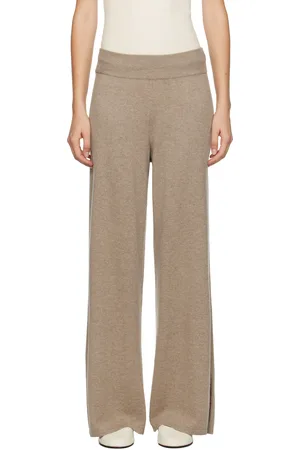 Lisa Yang Beige Marlo Lounge Pants