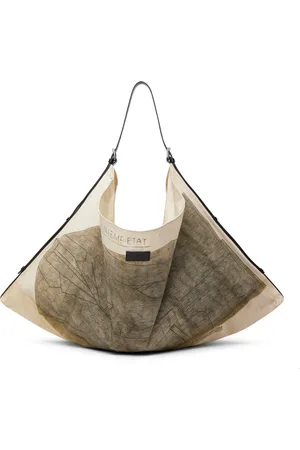 LEMAIRE Beige & Khaki Flag Bag