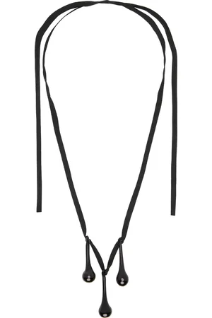 Conner Ives Black Murano Glass Necklace