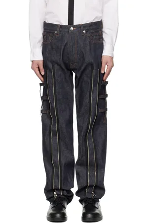 Takahiromiyashita The Soloist Blue Bondage Jeans