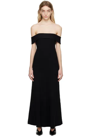 Anna Quan Black Neve Midi Dress