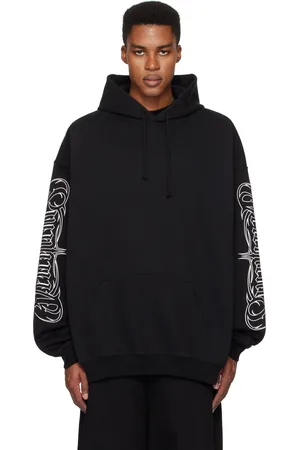 Vetements Metal Embroidered Oversized Hoodie