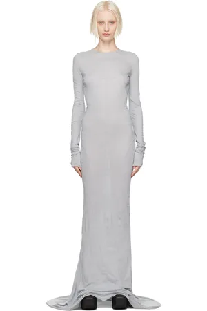 Rick Owens Blue Porterville Edfu Maxi Dress
