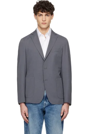 HUGO BOSS Gray Slim Fit Blazer